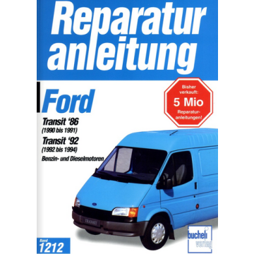Ford Transit Benziner und Diesel (90-94) Reparaturanleitung Bucheli 1212