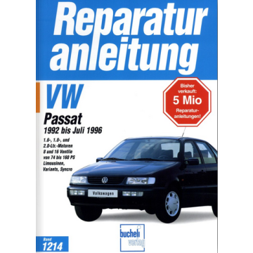 VW Passat IV B4 Benziner (92-96) Reparaturanleitung Bucheli 1214