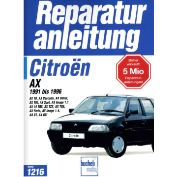Citroen AX (1991-1996) Reparaturanleitung Bucheli 1216