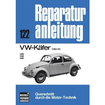 VW Käfer 1200 /1300 /1500 Typ 1 (64-67) Reparaturanleitung Bucheli 122
