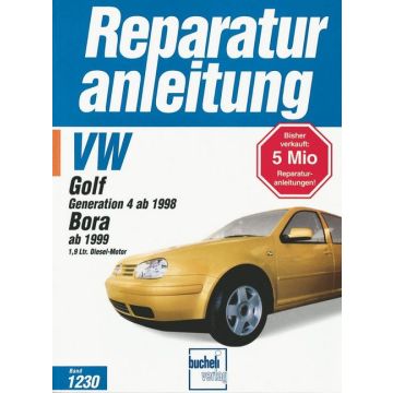 VW Golf IV Diesel (98>) / Bora Diesel (99>) Reparaturanleitung Bucheli 1230