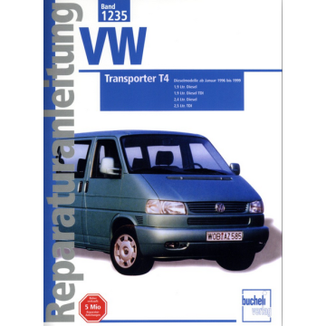 VW Transporter T4 Diesel (96-99) Reparaturanleitung Bucheli 1235