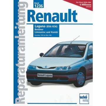 Renault Laguna 1.8 / 2.0 / 3.0 Liter (93-98) Reparaturanleitung Bucheli 1236