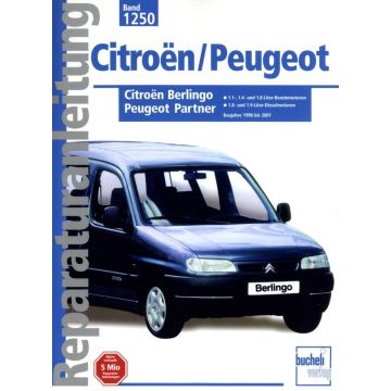 Citroën Berlingo / Peugeot Partner (98-01) Reparaturanleitung Bucheli 1250