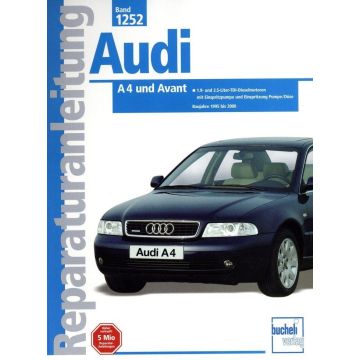 Audi A4 Diesel incl.Avant (95-00) Reparaturanleitung Bucheli 1252