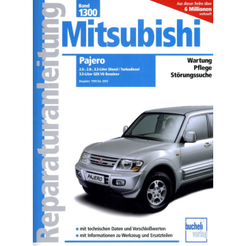 Mitsubishi Pajero V60 (99-03) Reparaturanleitung Bucheli 1300