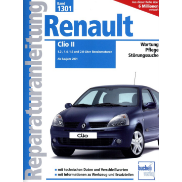 Renault Clio II (01-09) Reparaturanleitung Bucheli 1301