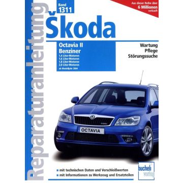 Skoda Octavia II Benziner (04-13) Reparaturanleitung Bucheli 1311