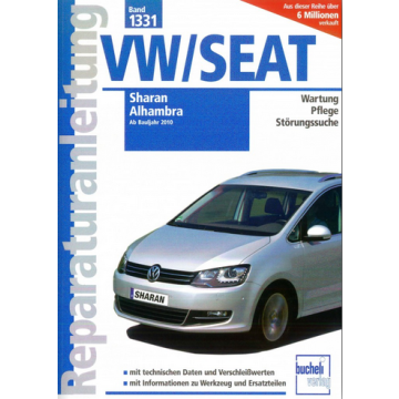 VW Sharan Seat Alhambra (2010>) Reparaturanleitung Bucheli 1331