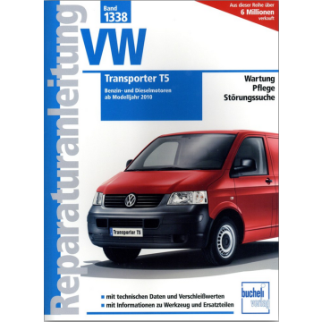 VW Transporter T5 T5.2 Facelift (10-15) Reparaturanleitung Bucheli 1338