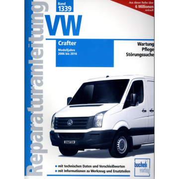 VW Crafter 2,0  2,5 Liter Diesel (06-16) Reparaturanleitung Bucheli 1339