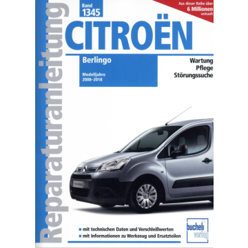 Citroen Berlingo (08-18) Reparaturanleitung Bucheli 1345