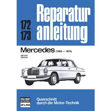 Mercedes 200 D/8, 220 D/8 (68-75) Reparaturanleitung Bucheli_172_B