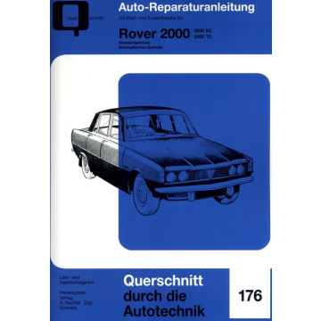 Rover 2000 SC/TC Reparaturanleitung Bucheli 176