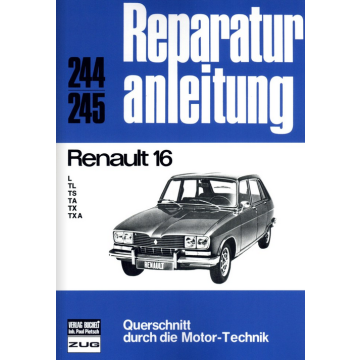 Renault 16 Reparaturanleitung Bucheli 244