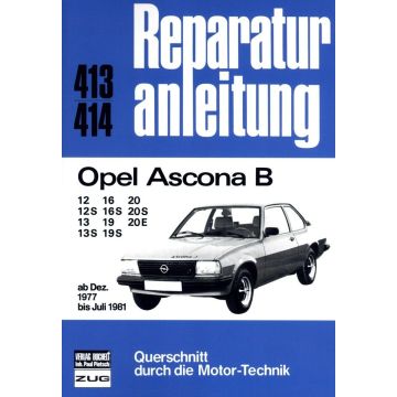Opel Ascona B (77-81) Reparaturanleitung Bucheli 413