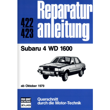 Subaru 4 WD 1600 (ab 10.1979) Reparaturanleitung Bucheli 422