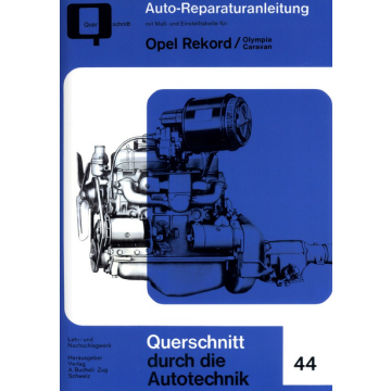 Opel Rekord Olympia / Caravan (53-63) Reparaturanleitung Bucheli 44