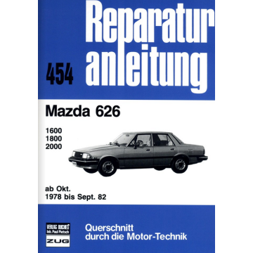 Mazda 626 (ab 10.1978 - 09.1982) Reparaturanleitung Bucheli 454