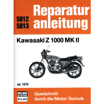Kawasaki Z 1000 MK II (ab 1979) Reparaturanleitung Bucheli 5012