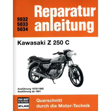 Kawasaki Z 250 C (ab 1979) Reparaturanleitung Bucheli 5032