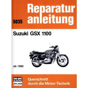 Suzuki GSX 1100 (80>) Reparaturanleitung Bucheli 5035
