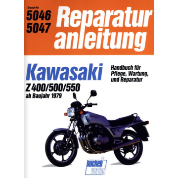 Kawasaki Z 400 500 550 Reparaturanleitung Bucheli 5046