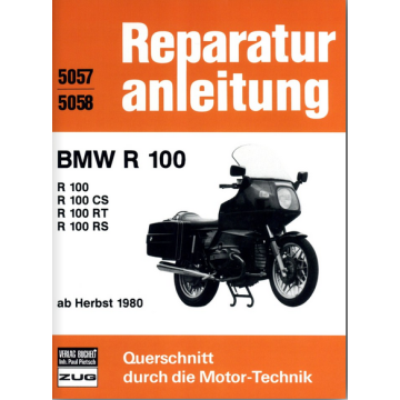BMW R 100 (80>) Reparaturanleitung Bucheli 5057