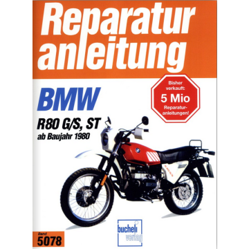 BMW R 80 G/S, ST (80>) Reparaturanleitung Bucheli 5078