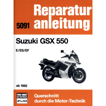 Suzuki GSX 550 (ab1982) Reparaturanleitung Bucheli 5091