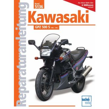 Kawasaki GPZ 500 S  (86-93) Reparaturanleitung Bucheli 5136