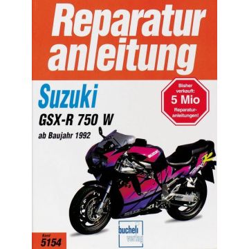 Suzuki GSX-R 750 W (92>) Reparaturanleitung Bucheli 5154