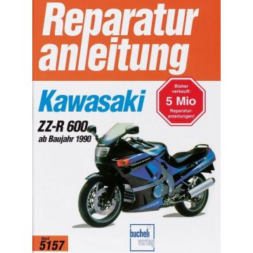 Kawasaki ZZ-R 600  (90>) Reparaturanleitung Bucheli 5157