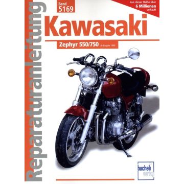 Kawasaki Zephyr 550 / 750 (90>) Reparaturanleitung Bucheli 5169