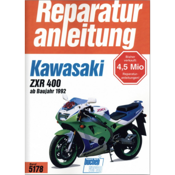 Kawasaki ZXR 400 (92>) Reparaturanleitung Bucheli 5178