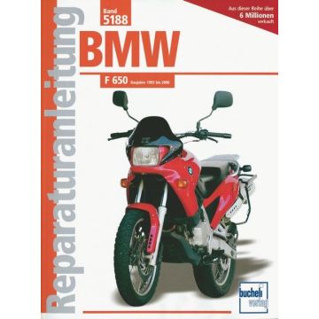 BMW F 650 (93-00) Reparaturanleitung Bucheli 5188