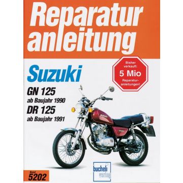 Suzuki GN 125 (90>) DR 125 (91>) Reparaturanleitung Bucheli 5202