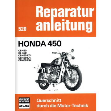 Honda CB 450 Reparaturanleitung Bucheli Band 520