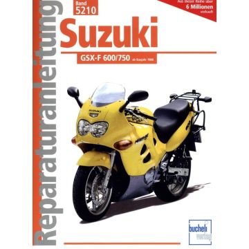 Suzuki GSX-F 600 / 750 (88>) Reparaturanleitung Bucheli 5210