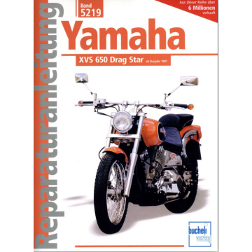 Yamaha XVS 650 Drag Star (97>) Reparaturanleitung Bucheli 5219