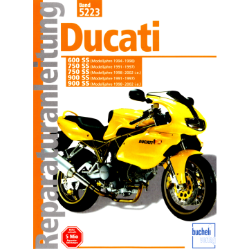 Ducati 600/750/900 SS (91>) Reparaturanleitung Bucheli 5223