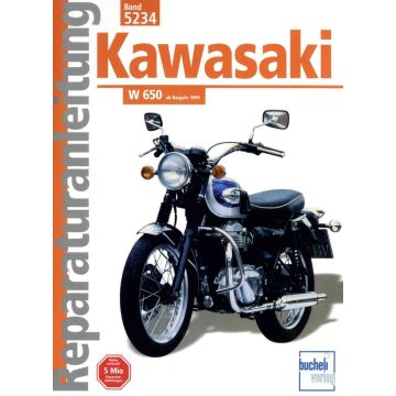 Kawasaki W 650 (99>) Reparaturanleitung Bucheli 5234