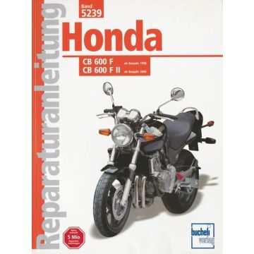 Honda CB 600 F / F II Hornet (98>) Reparaturanleitung Bucheli 5239
