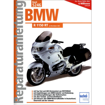 BMW R 1150 RT (01>) Reparaturanleitung Bucheli 5246