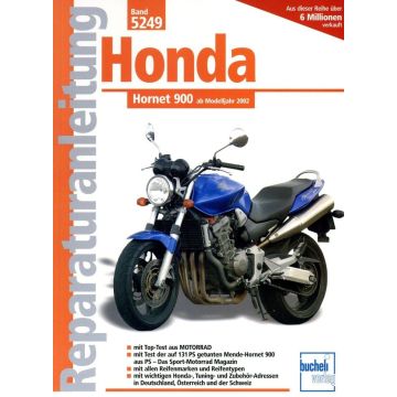 Honda Hornet 900 (02>) Reparaturanleitung Bucheli 5249