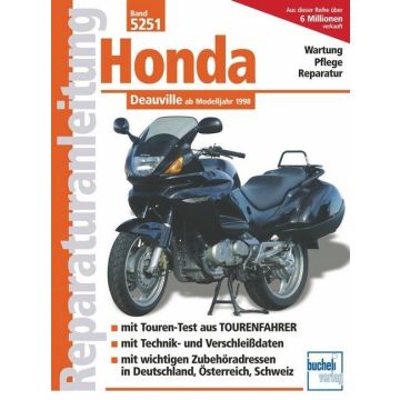 Honda Deauville RC47 (98>) Reparaturanleitung Bucheli 5251