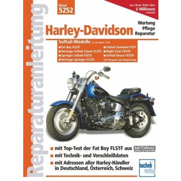 Harley Davidson Softail Modelle (00>) Reparaturanleitung Bucheli 5252