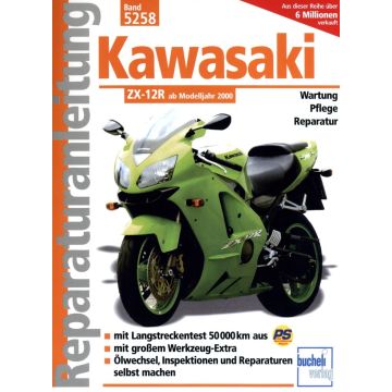 Kawasaki ZX-12R (00>) Reparaturanleitung Bucheli 5258