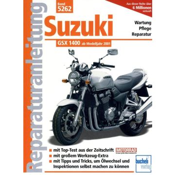 Suzuki GSX 1400 (01>) Reparaturanleitung Bucheli 5262