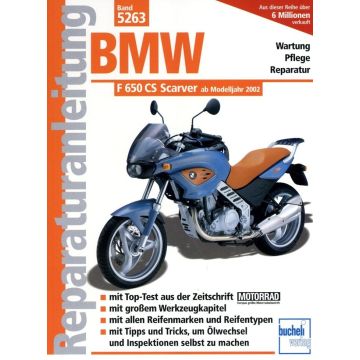 BMW F 650 CS Scarver (02>) Reparaturanleitung Bucheli 5263